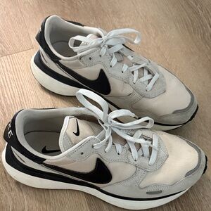 Nike Cream and White Sneakers